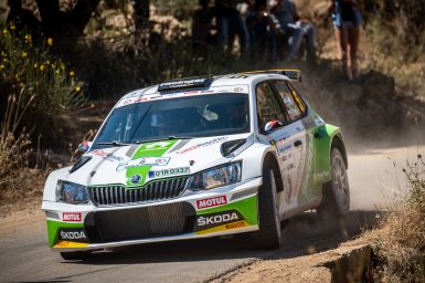 Rally of Lebanon 2018: Fifth place on black ice
