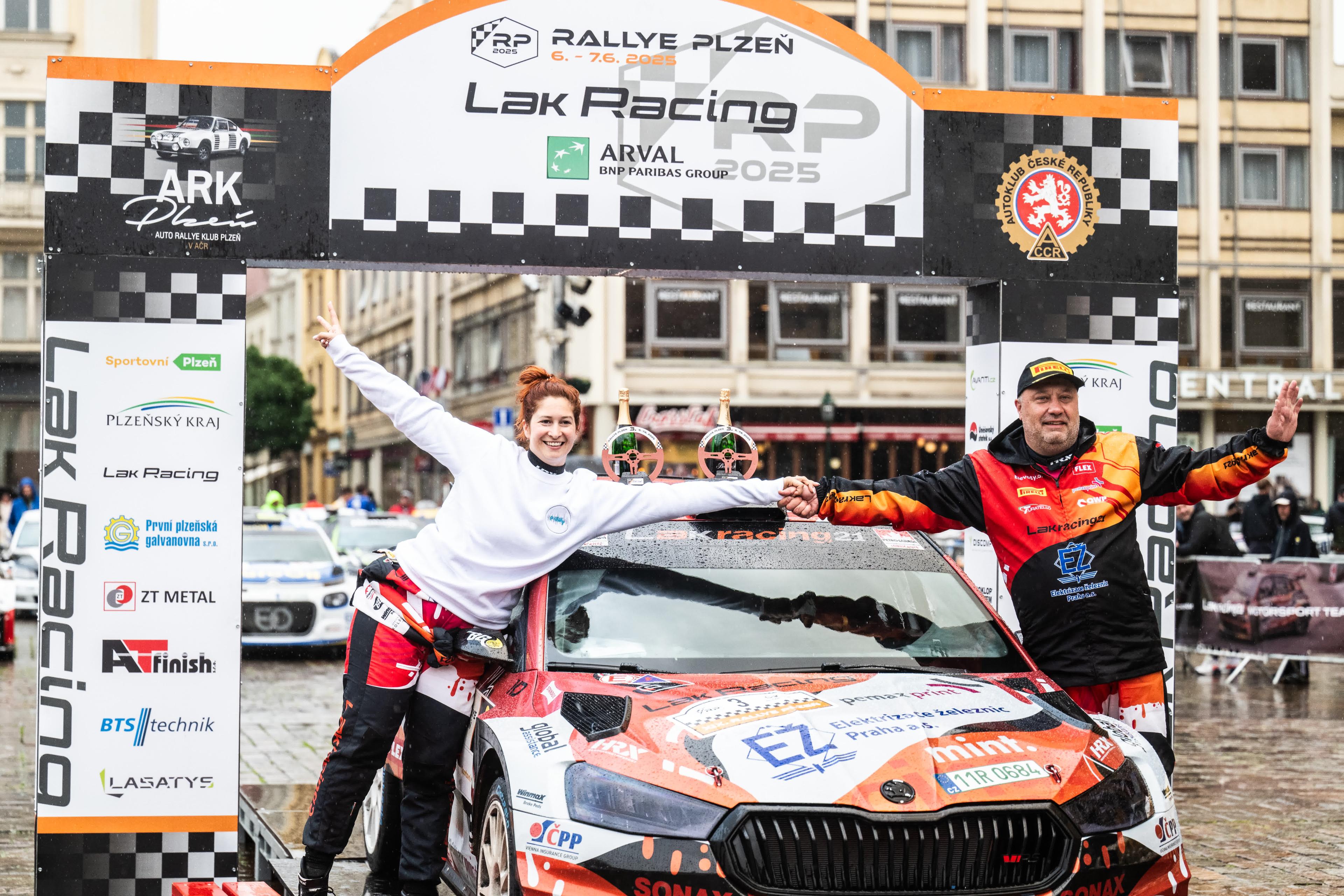 Třetí místo z deštivého Plzeňska