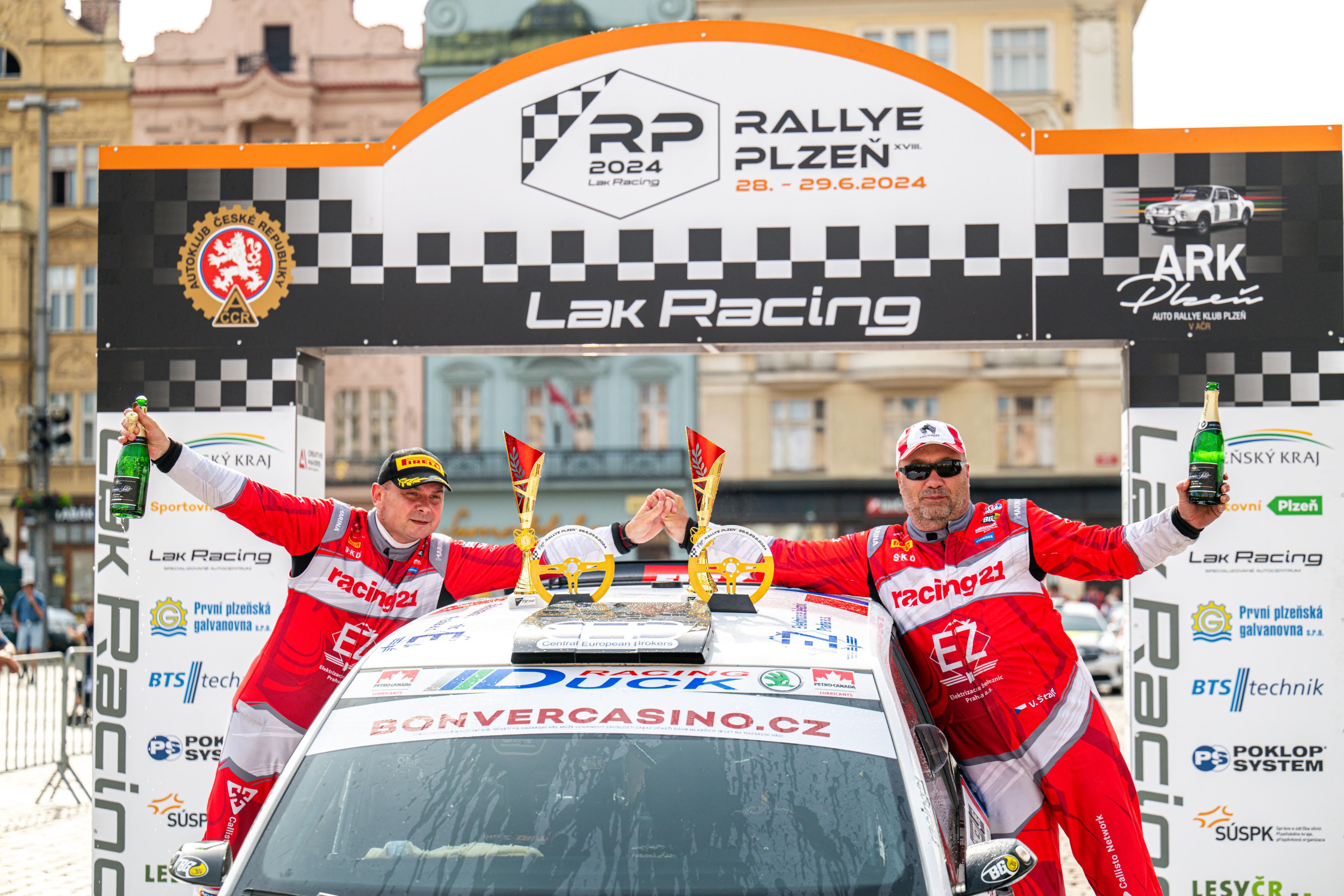 Štajf s Rajnohou v Plzni opět triumfovali